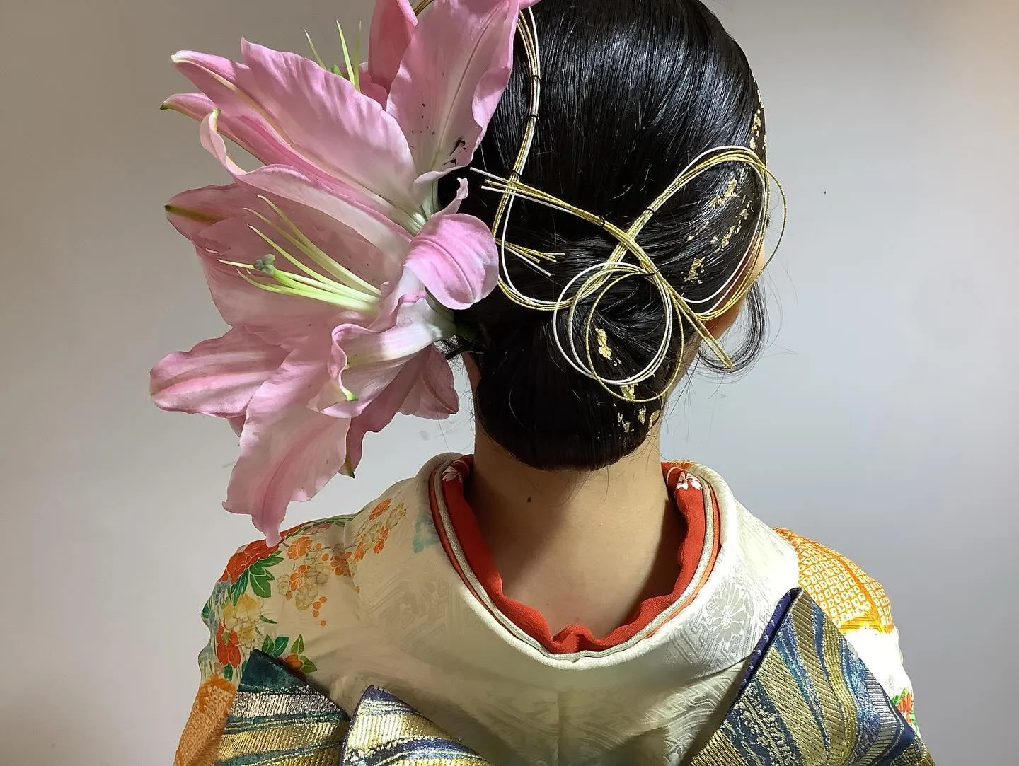 成人式のお嬢様