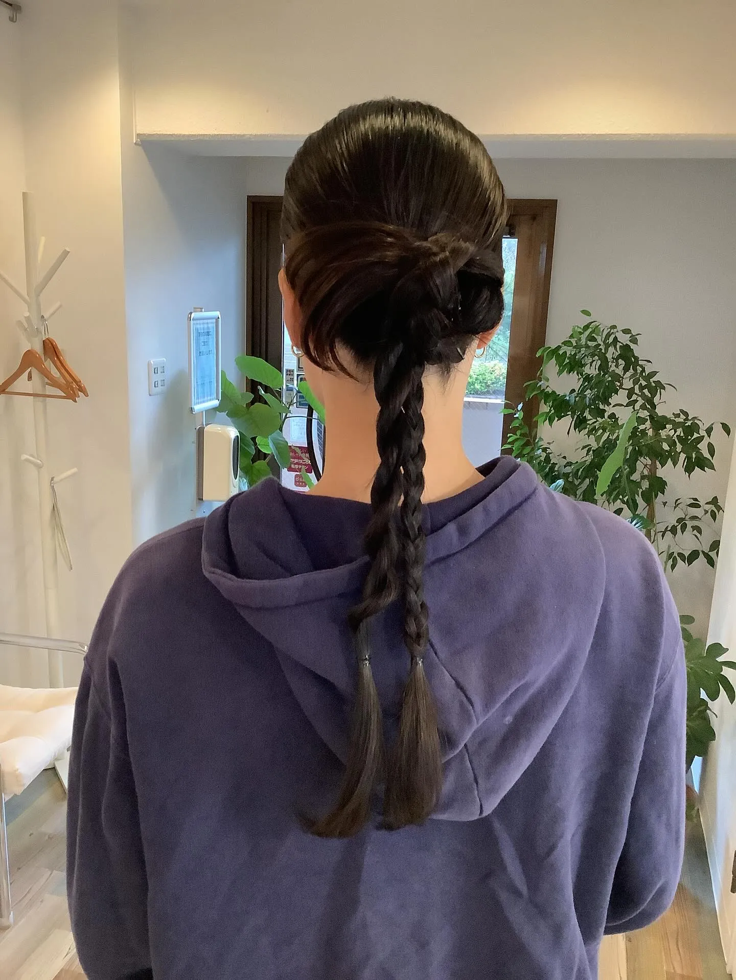本日結婚式へ列席のお客様のヘアアレンジ✨
