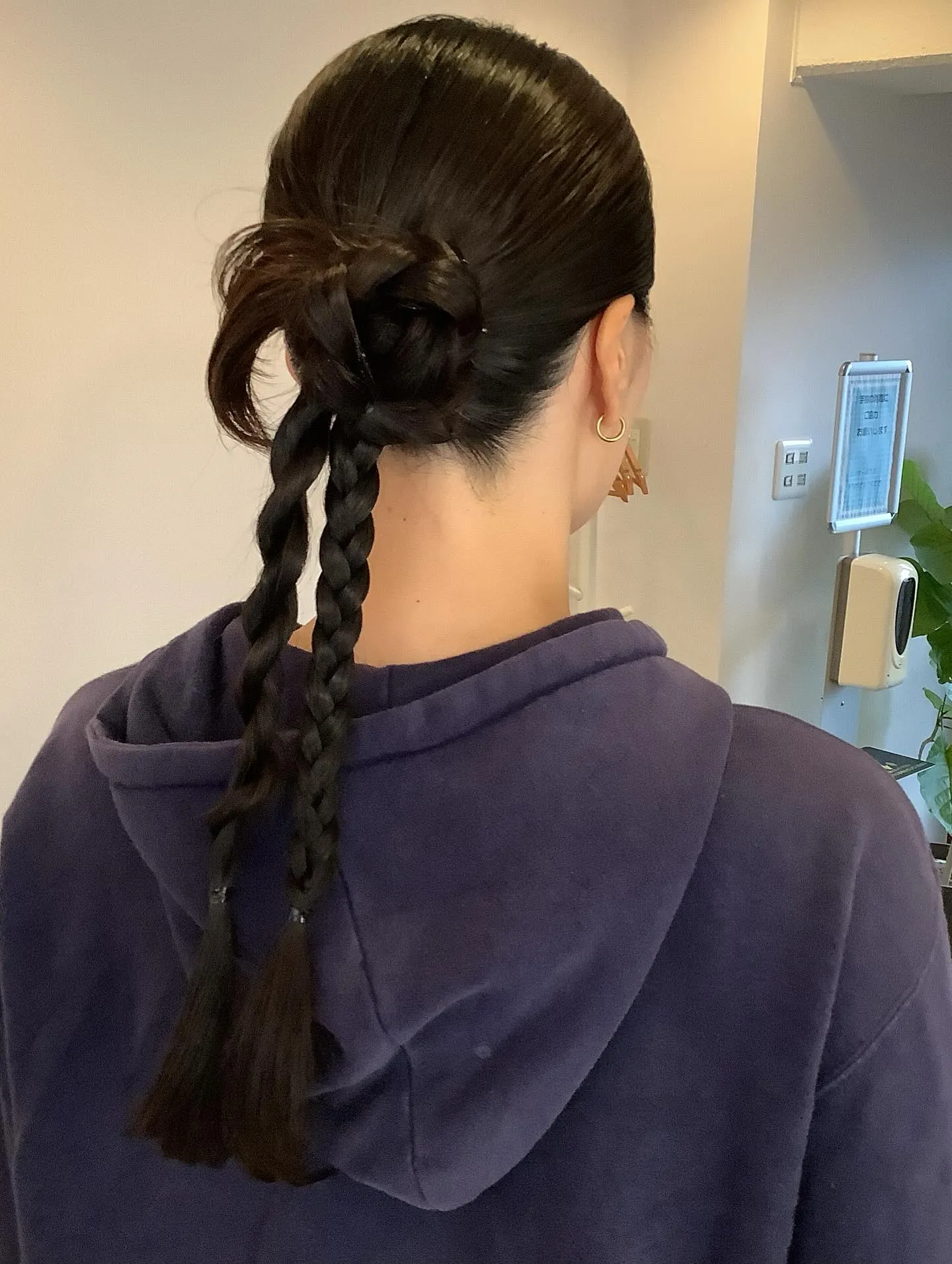 本日結婚式へ列席のお客様のヘアアレンジ✨